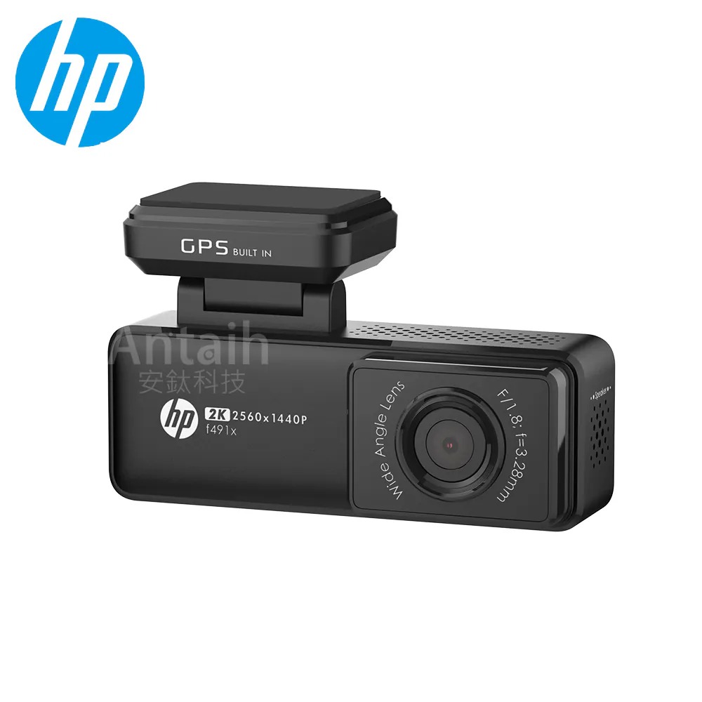【HP 惠普】F491x行車記錄器 前2K單錄◉80D028